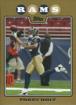 2008 Topps - Gold #112 Torry Holt Front