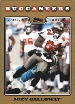 2008 Topps - Gold #118 Joey Galloway Front