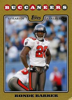 2008 Topps - Gold #258 Ronde Barber Front