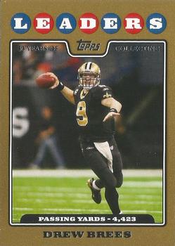 2008 Topps - Gold #287 Drew Brees Front