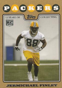 2008 Topps - Gold #383 Jermichael Finley Front