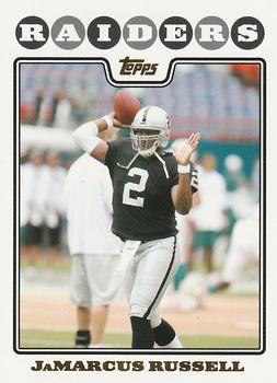 2008 Topps - Gold Foil #30 JaMarcus Russell Front