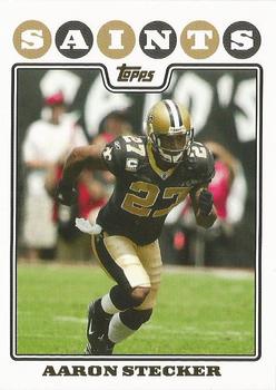 2008 Topps - Gold Foil #103 Aaron Stecker Front