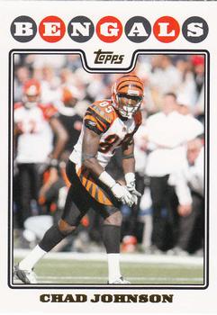 2008 Topps - Gold Foil #139 Chad Johnson Front