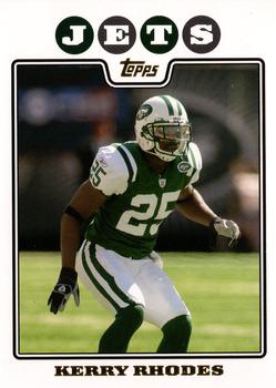 2008 Topps - Gold Foil #269 Kerry Rhodes Front