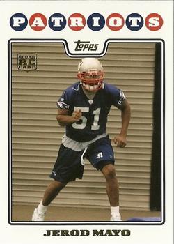 2008 Topps - Gold Foil #411 Jerod Mayo Front