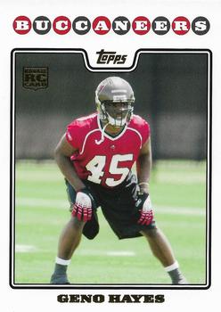 2008 Topps - Gold Foil #424 Geno Hayes Front