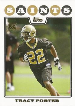 2008 Topps - Gold Foil #432 Tracy Porter Front