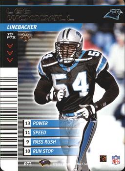 2001 NFL Showdown 1st Edition #072 Lee Woodall Front