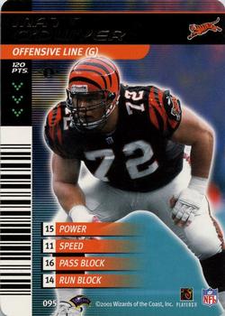 2001 NFL Showdown 1st Edition #095 Matt O'Dwyer Front