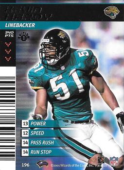 2001 NFL Showdown 1st Edition #196 Kevin Hardy Front