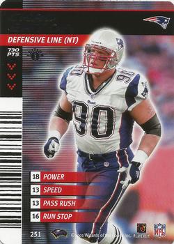 2001 NFL Showdown 1st Edition #251 Chad Eaton Front