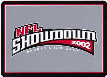 2001 NFL Showdown 1st Edition #256 Lawyer Milloy Back