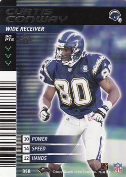 2001 NFL Showdown 1st Edition #358 Curtis Conway Front
