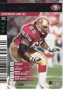 2001 NFL Showdown 1st Edition #371 Ray Brown Front