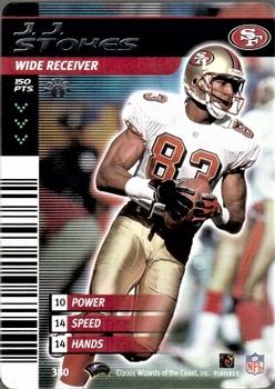 2001 NFL Showdown 1st Edition #380 J.J. Stokes Front