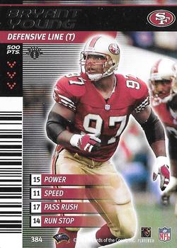 2001 NFL Showdown 1st Edition #384 Bryant Young Front