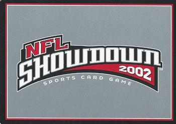 2001 NFL Showdown 1st Edition #455 Andy Heck Back