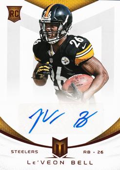 2013 Panini Momentum - Rookie Signatures #157 Le'Veon Bell Front