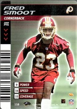 2001 NFL Showdown 1st & Goal #118 Fred Smoot Front