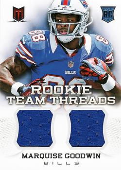 2013 Panini Momentum - Rookie Team Threads Combo Material #31 Marquise Goodwin Front