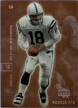 2001 Upper Deck Rookie F/X #36 Peyton Manning Front