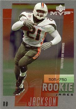 2001 Upper Deck Rookie F/X #278 James Jackson Front