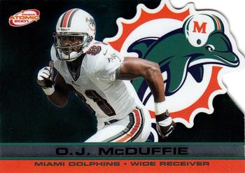 2001 Pacific Prism Atomic #74 O.J. McDuffie Front