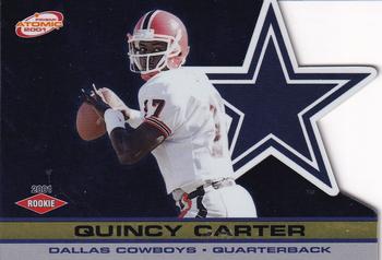 2001 Pacific Prism Atomic #166 Quincy Carter Front