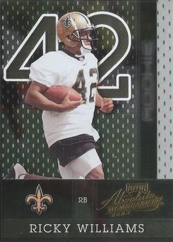 2002 Playoff Absolute Memorabilia #163 Ricky Williams Front