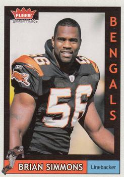 2003 Fleer Tradition #136 Brian Simmons Front