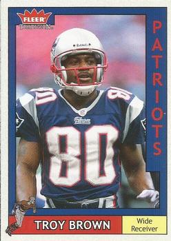 2003 Fleer Tradition #205 Troy Brown Front
