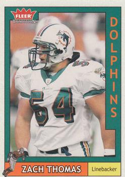 2003 Fleer Tradition #219 Zach Thomas Front