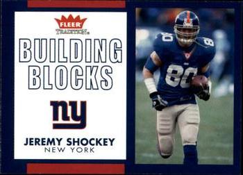 2003 Fleer Tradition #231 Jeremy Shockey Front