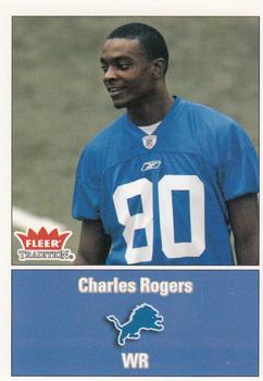 2003 Fleer Tradition #276 Charles Rogers Front
