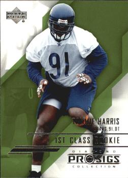 2004 UD Diamond Pro Sigs #139 Tommie Harris Front