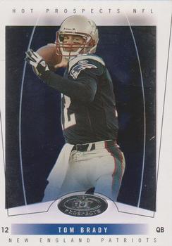 2004 Fleer Hot Prospects #63 Tom Brady Front