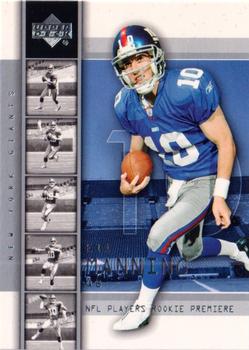 2004 Upper Deck Rookie Premiere Box Set #1 Eli Manning Front