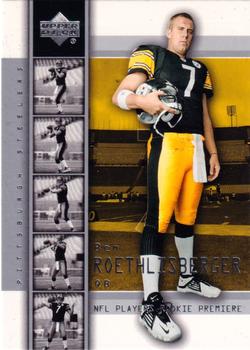 2004 Upper Deck Rookie Premiere Box Set #2 Ben Roethlisberger Front