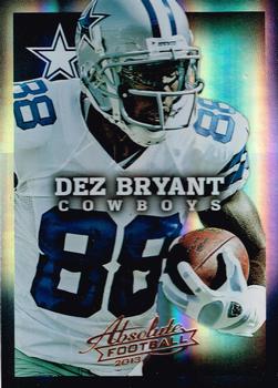 2013 Panini Absolute #28 Dez Bryant Front