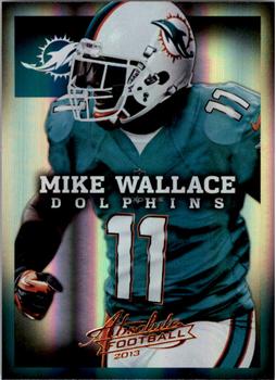 2013 Panini Absolute #53 Mike Wallace Front