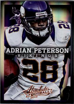 2013 Panini Absolute #57 Adrian Peterson Front