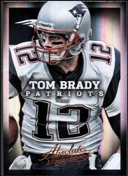 2013 Panini Absolute #58 Tom Brady Front