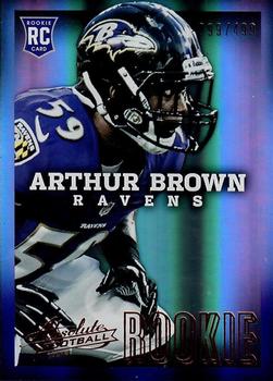 2013 Panini Absolute #107 Arthur Brown Front