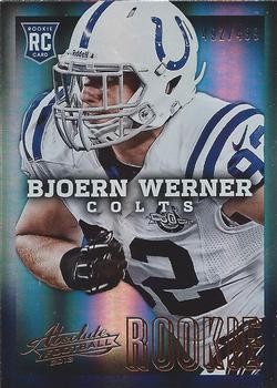 2013 Panini Absolute #109 Bjoern Werner Front
