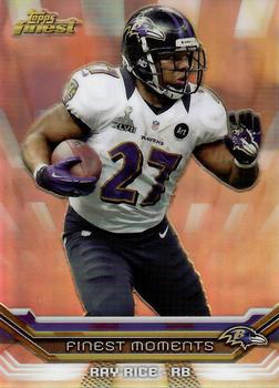 2013 Finest - Moments #FM-RR Ray Rice Front