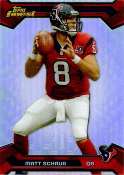 2013 Finest - Refractors #11 Matt Schaub Front