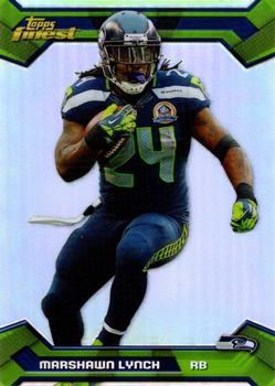 2013 Finest - Refractors #32 Marshawn Lynch Front