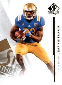 2013 SP Authentic #23 Johnathan Franklin Front