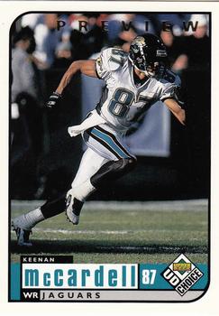 1998 UD Choice Previews #77 Keenan McCardell Front